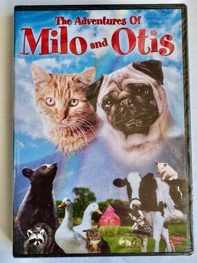 NEW Adventures of MILO & OTIS DVD Columbia Pictures - Brand New Sealed Package